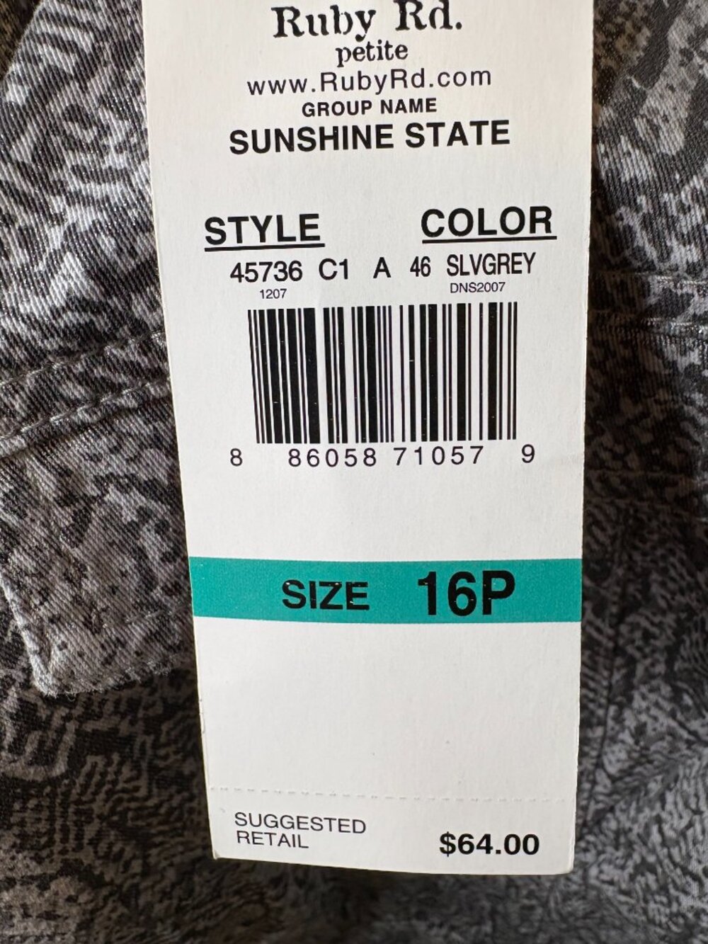 Ruby Rd Women's Jacket Size 16P - Picture 5 of 5